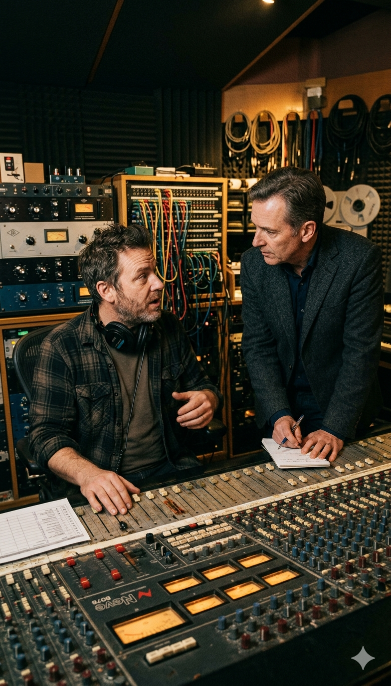 Collaborative studio session